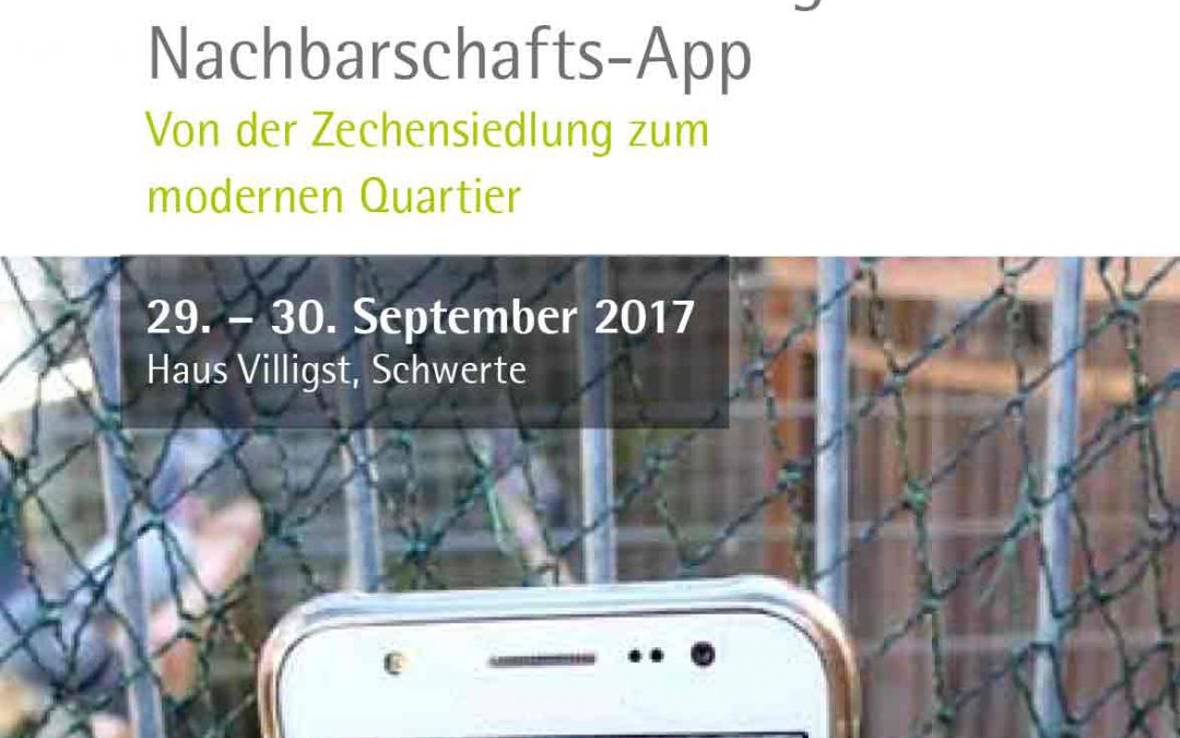 Tagung: „Zwischen Taubenschlag und Nachbarschafts-App: Von der Zechensiedlung zum modernen Quartier“