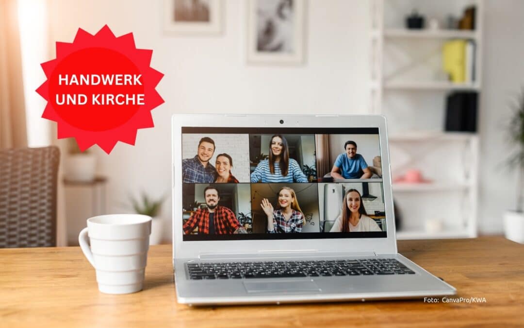 Einladung zum digitalen Stammtisch Handwerk und Kirche im November