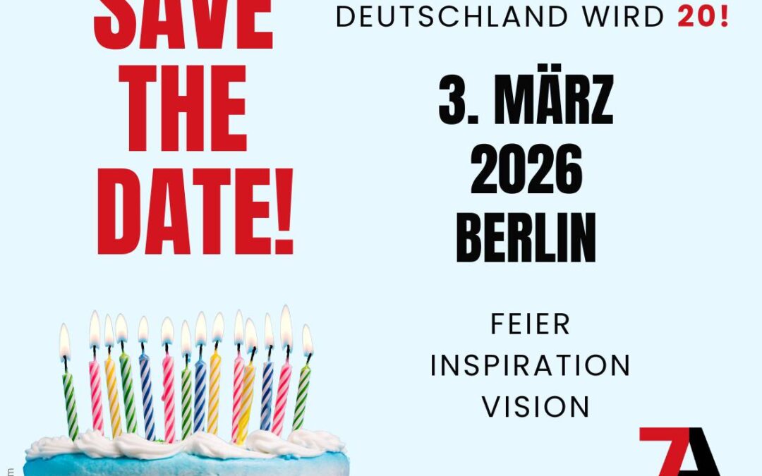 20 Jahre Sonntagsallianz Deutschland – Wir feiern ein starkes Bündnis für den freien Sonntag!