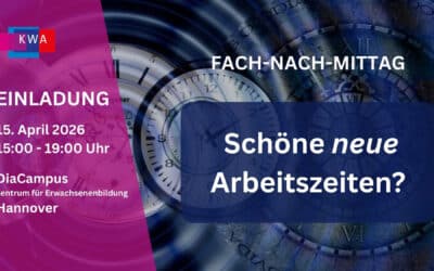 FACH-NACH-MITTAG: Schöne neue Arbeitszeiten?