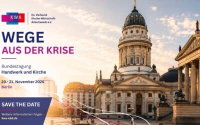 Save the Date: Bundestagung Handwerk und Kirche 2026